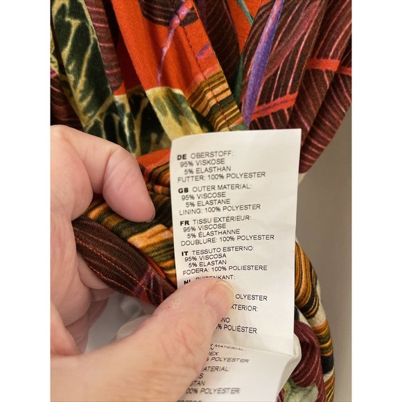 Madeleine Fun Floral Long Sleeved Dress Size 10 NWT - Picture 7 of 9